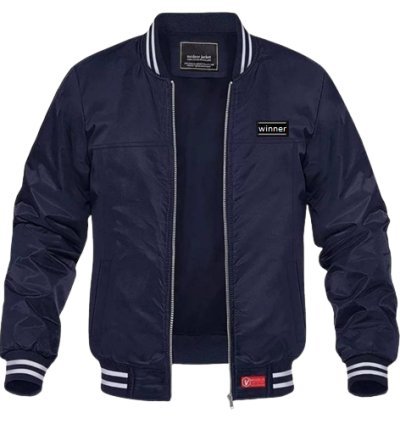 Jaket Laki-Laki Biru Tua