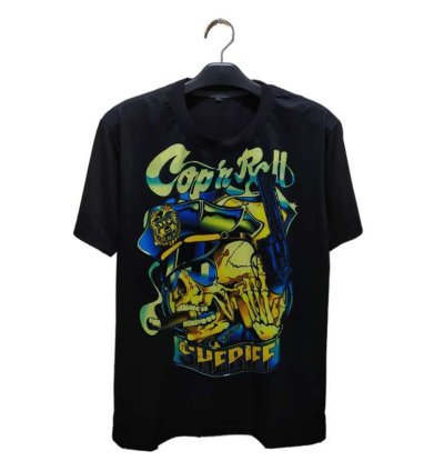 Baju Laki-Laki Hitam Distro