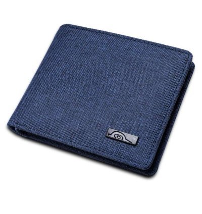 Dompet Kulit Biru Laki-Laki