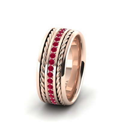 Cincin Perempuan Karat Merah