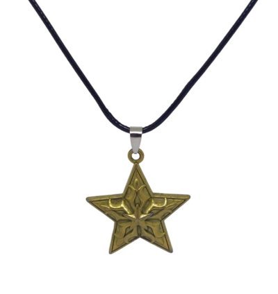 Kalung Laki-Laki Bandul Bintang Kuning